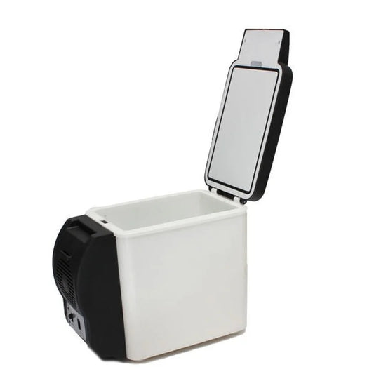 Car Refrigerator 12V 45W 6L Mini Fridge 2 in 1 Freezer Heater Cooler Warmer Portable Geladeira Icebox Van Coche Camping